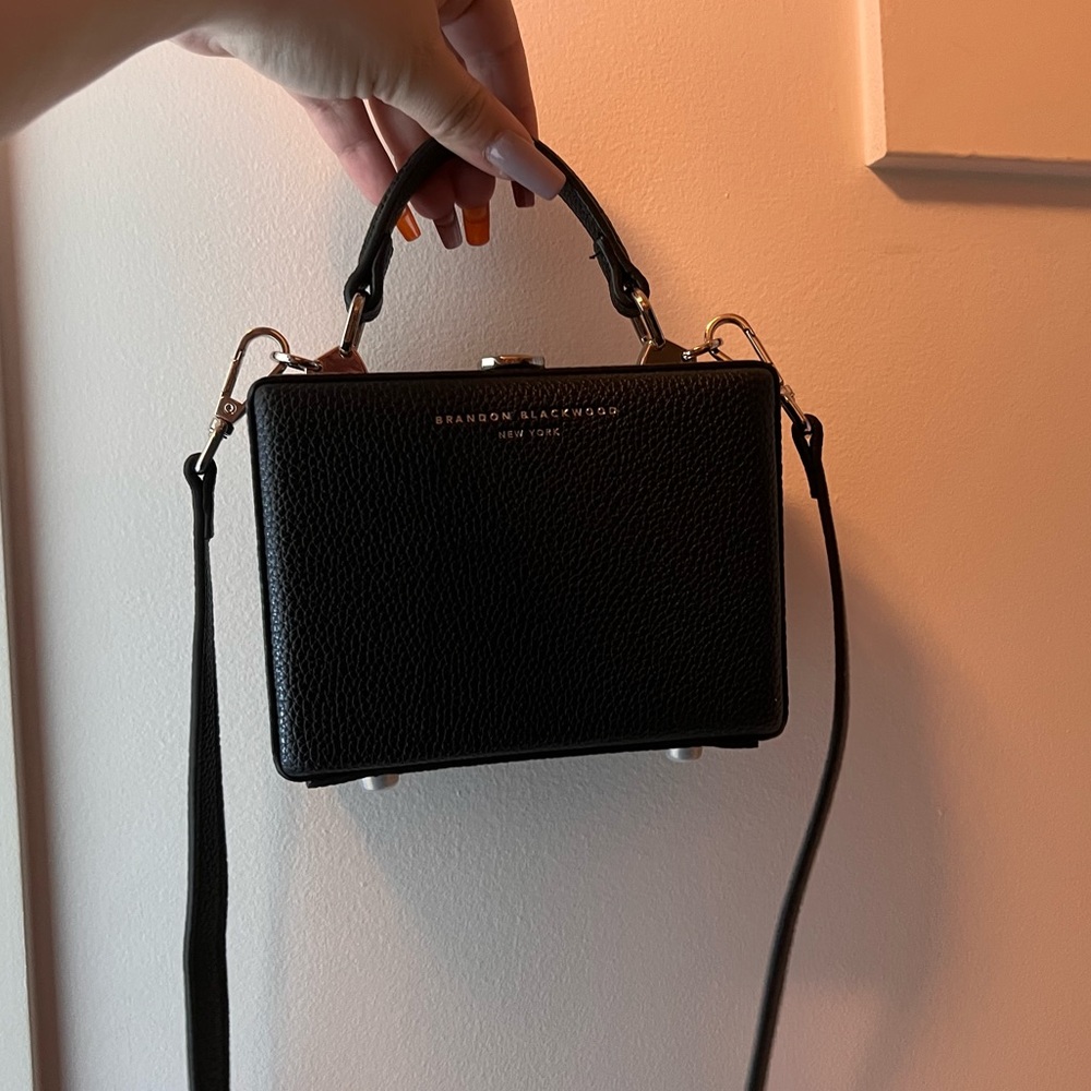 Brandon Blackwood Mini Kendrick Trunk in midnight black